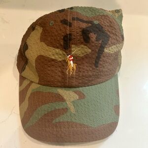 Army green Polo men’s hat